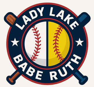 Lady Lake Babe Ruth logo
